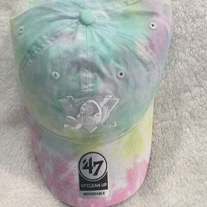 🏒Anaheim Ducks ‘47 Woman’s Adjustable Hat, Tie Dye Design